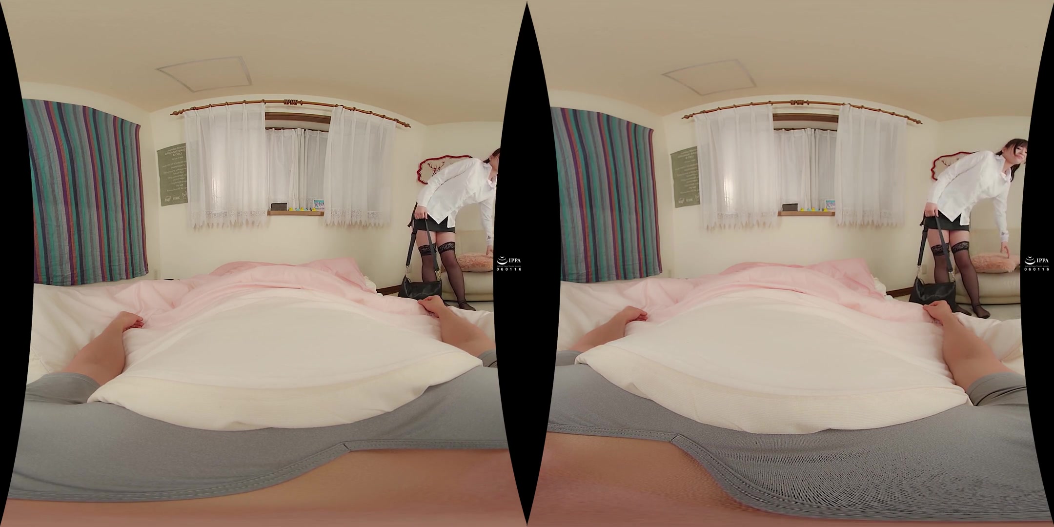 The Big Tits G-Cup Office Lady Scrounges Up Some Fun; Japanese MILF Extra Long Virtual Reality HD VR