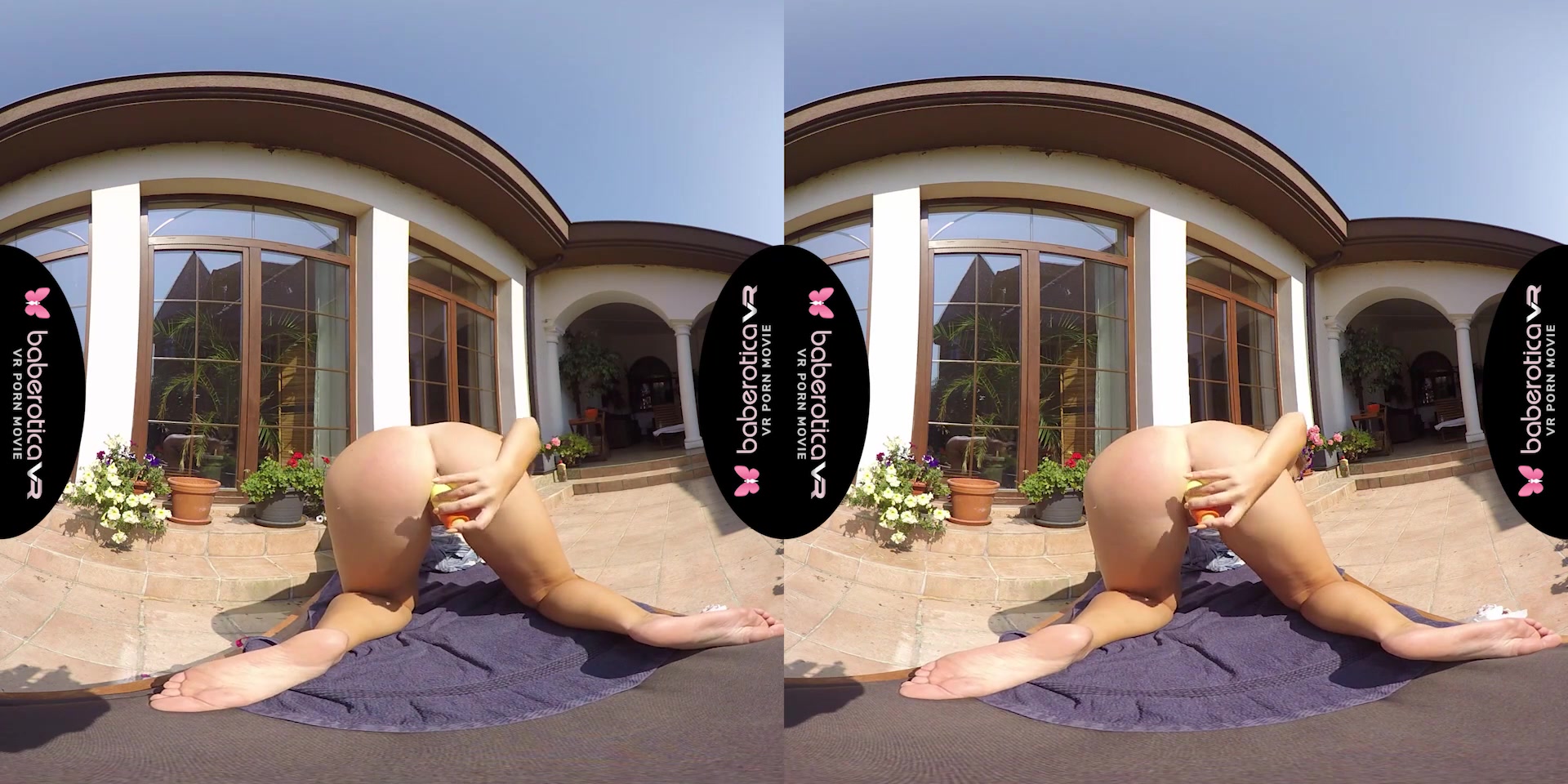 Sunny Outdoor Toy Fucking Solo By Mila Fox - BaberoticaVR
