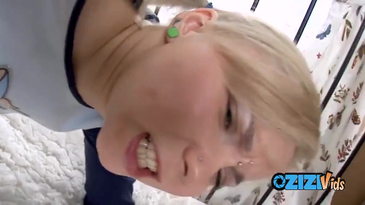 Cute Blonde Gets Her Shaved Pussy Stretched And Gaped With Fingers And Dildos