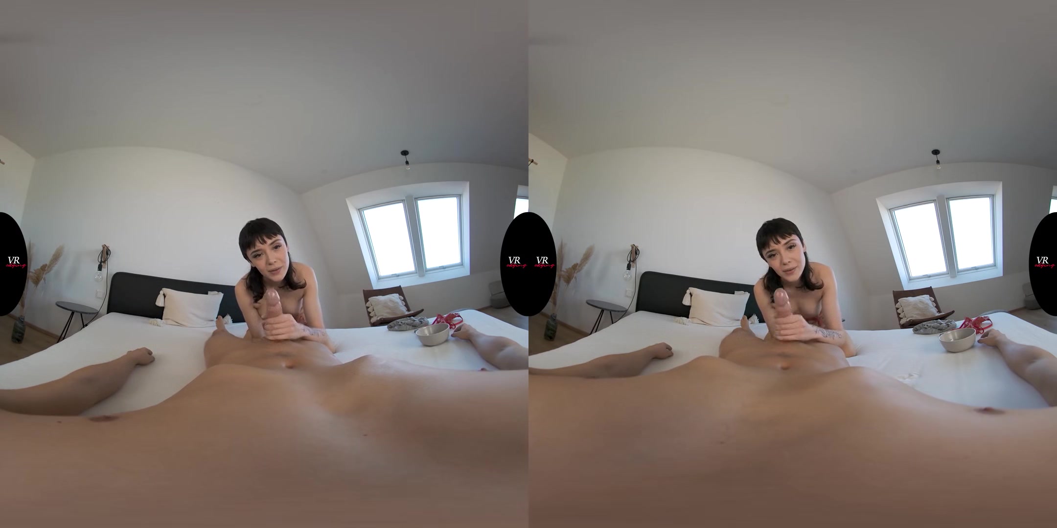 You Can Not Wait To Cum, Can You? - Brunette Babe VR Blowjob and Edging