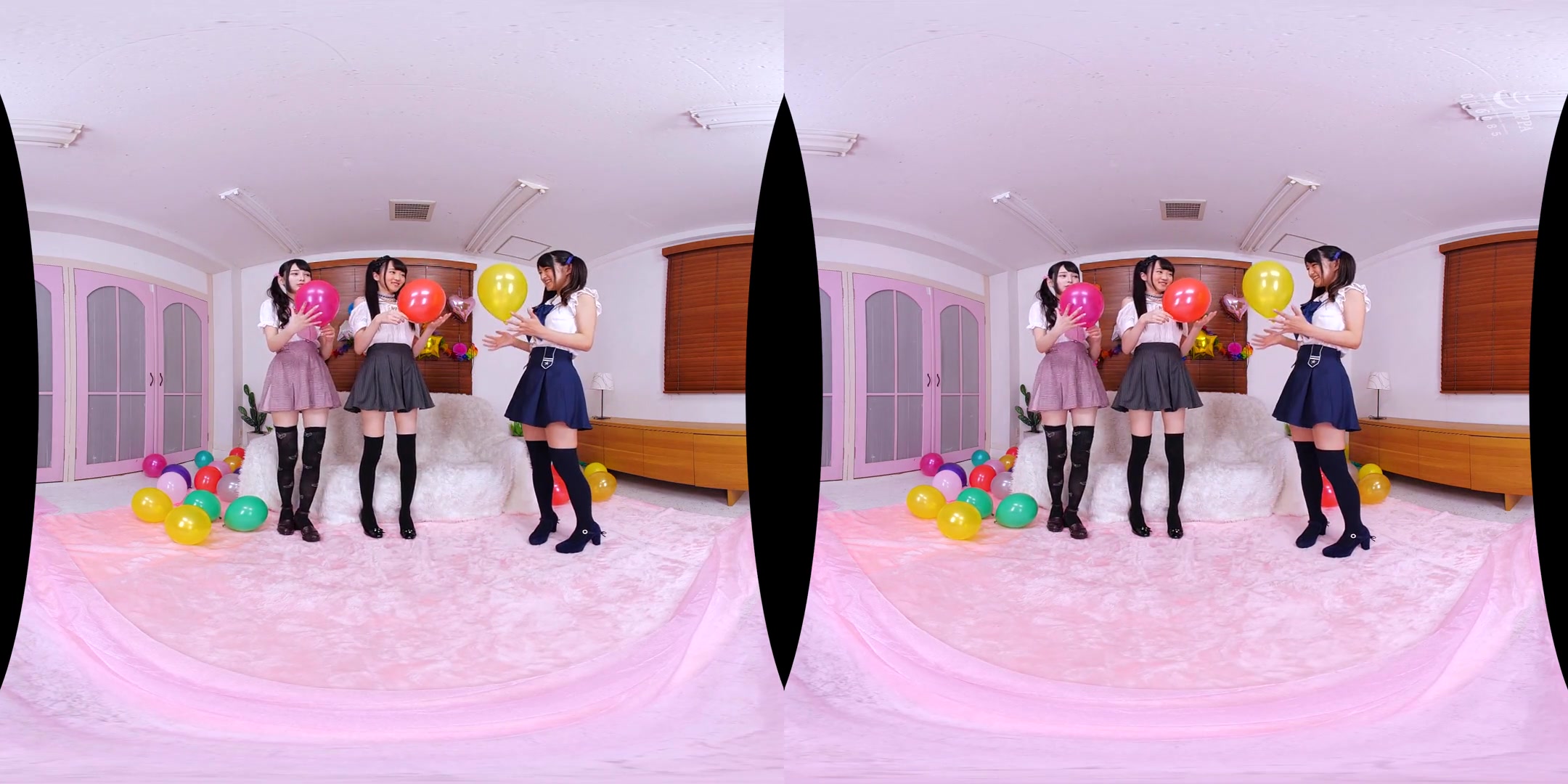 Fake twin-Tail Knee-High Panty Creampie Fuck 5 - Upskirt Tease Panties