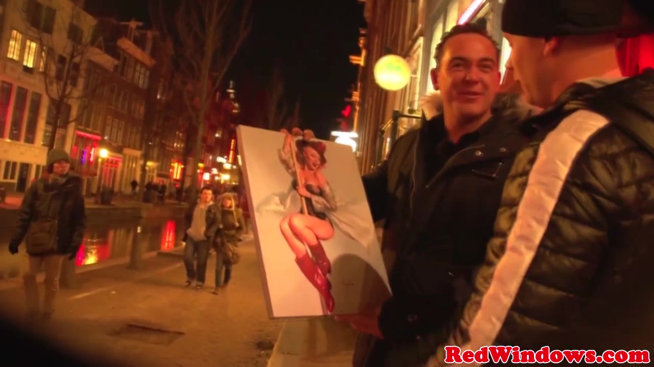 Stunning dutch whore sucks tourist cock