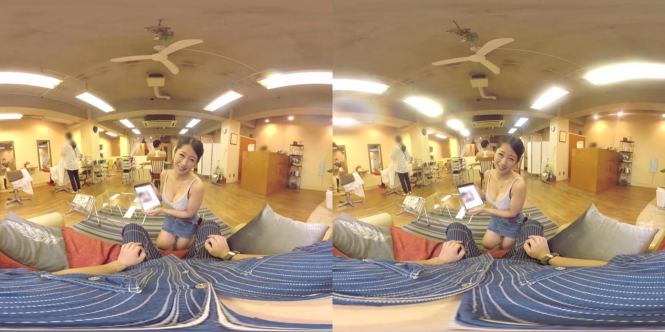 Satomi Suzuki in Satomi Suzuki Temptation Salon VR 1 - DreamTicketVR