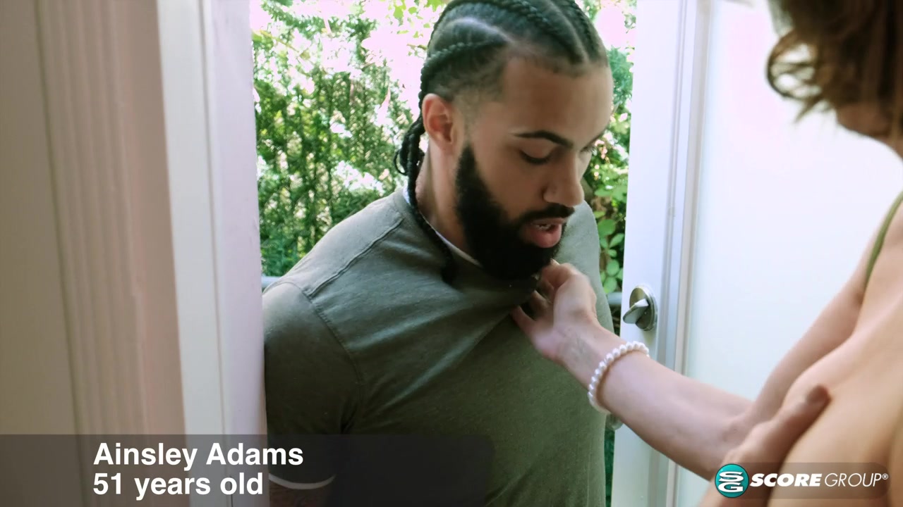 MILF Ainsley Adams gets pounded hard by young meat