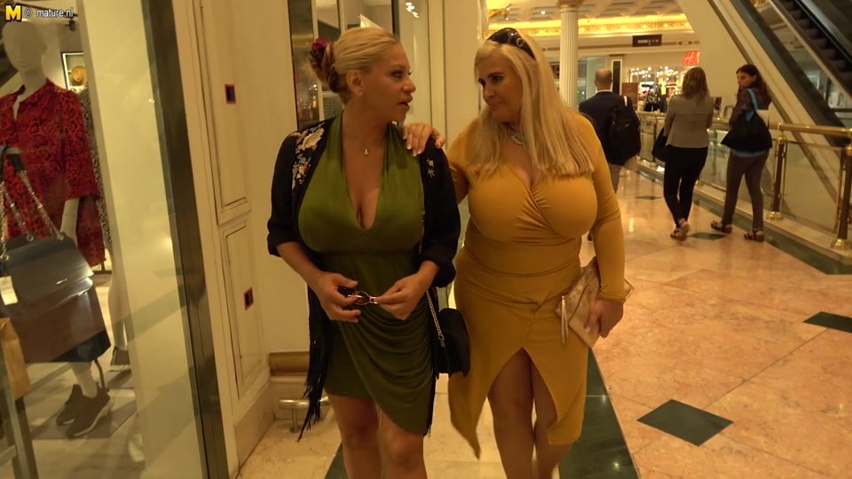 Two Big Breasted Mature Ladies Shopping For Toys - MatureNL