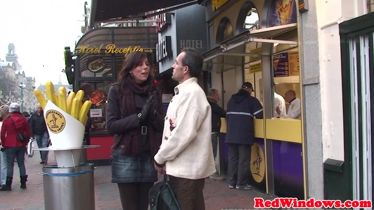 Bigtitted dutch hooker cocksucking before sex