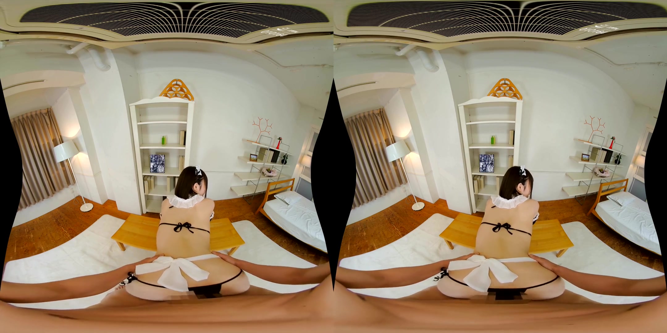 Pretty, Shaved Maid who Rejuvenates You; Japanese Maid Hardcore POV