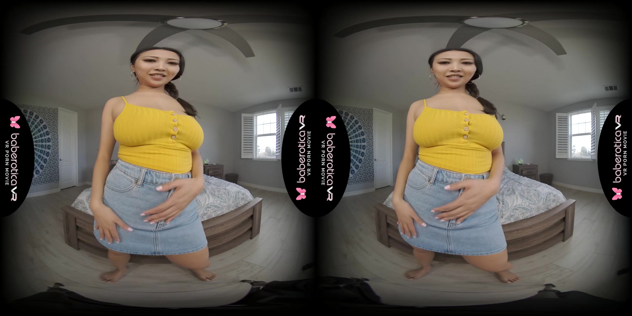 Sharon Lee Gives A Masage On Her Sensitive