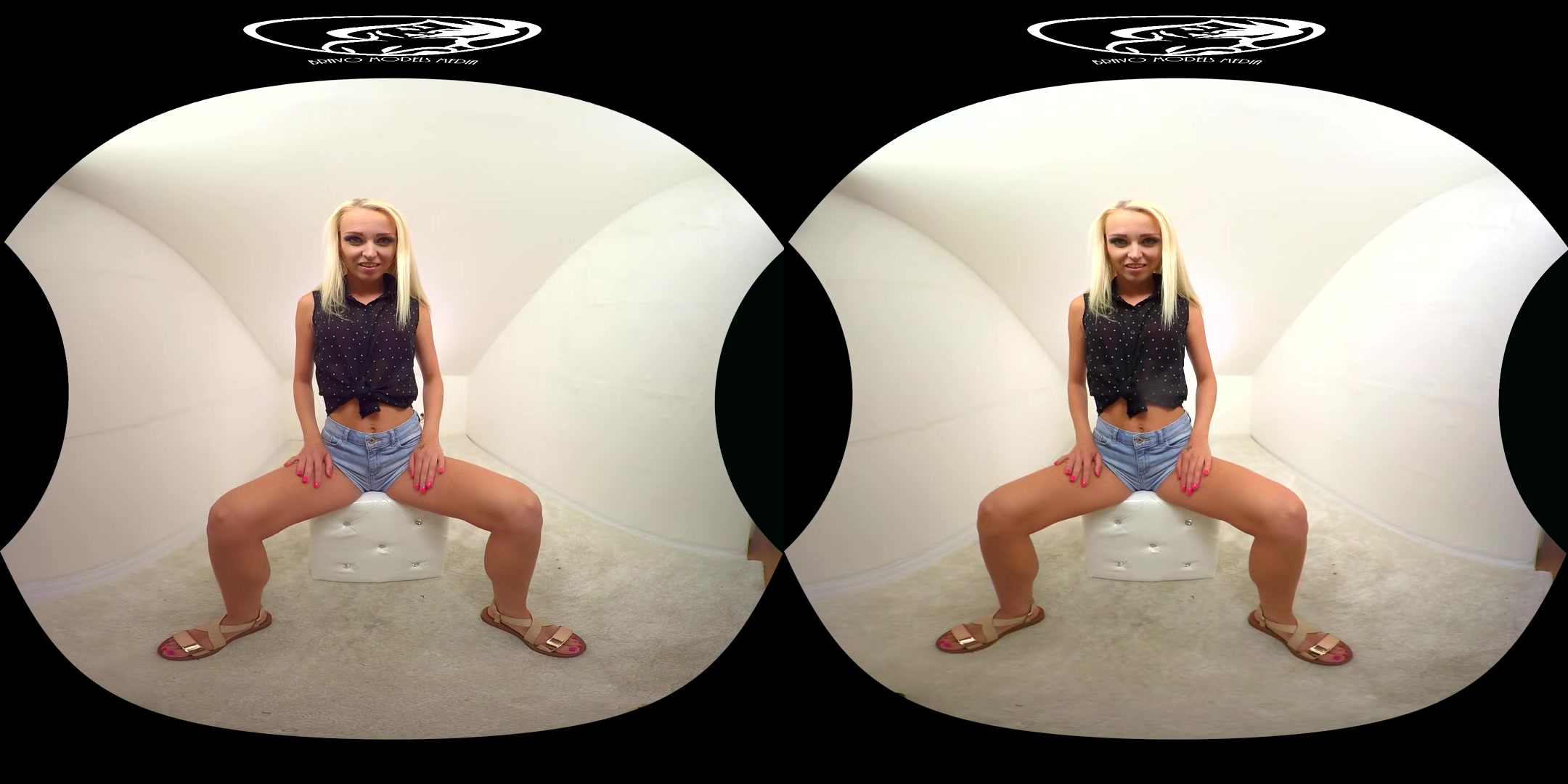 342 - Deborah; Young Fit Blonde Solo With A Toy