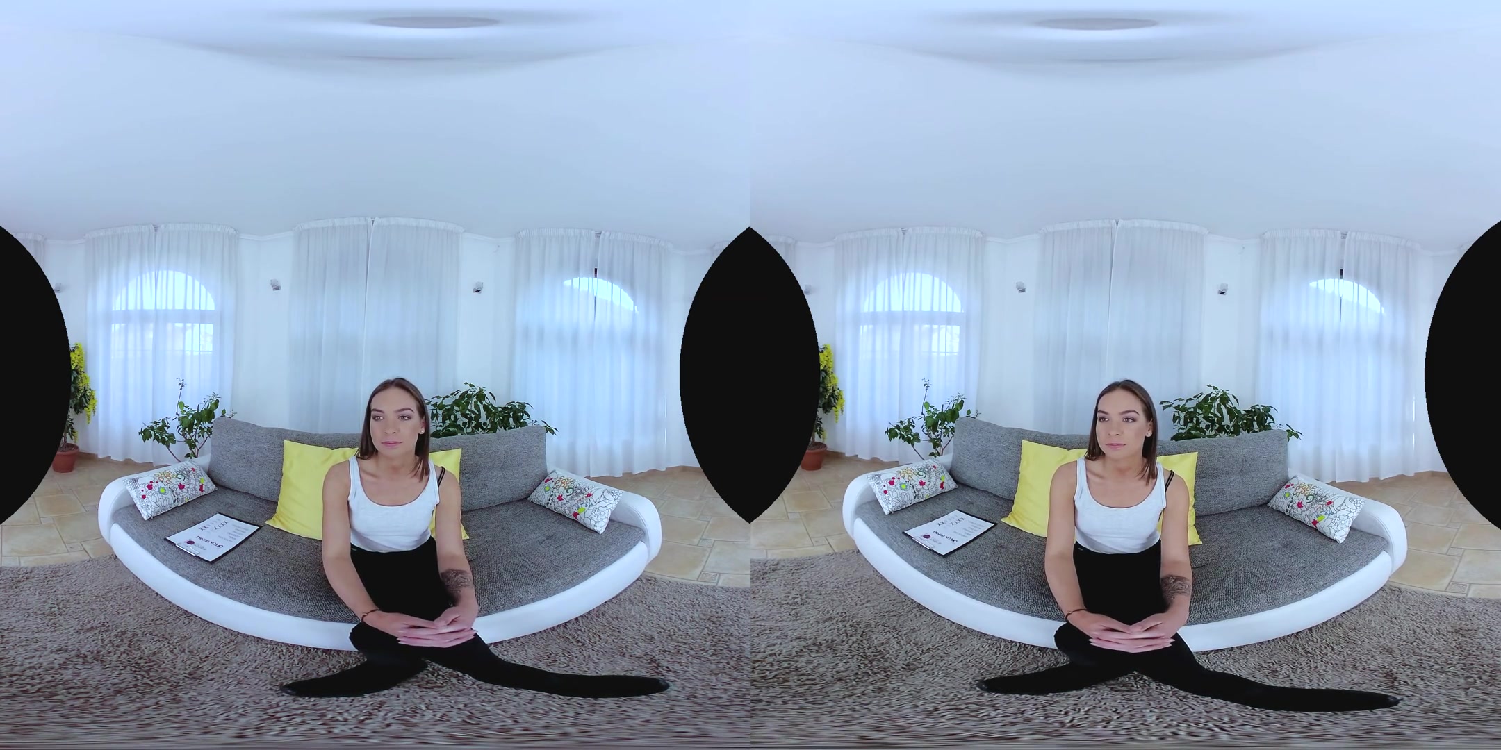 Ofelia Trimble in Young And Horny on VR Casting - CzechVRCasting