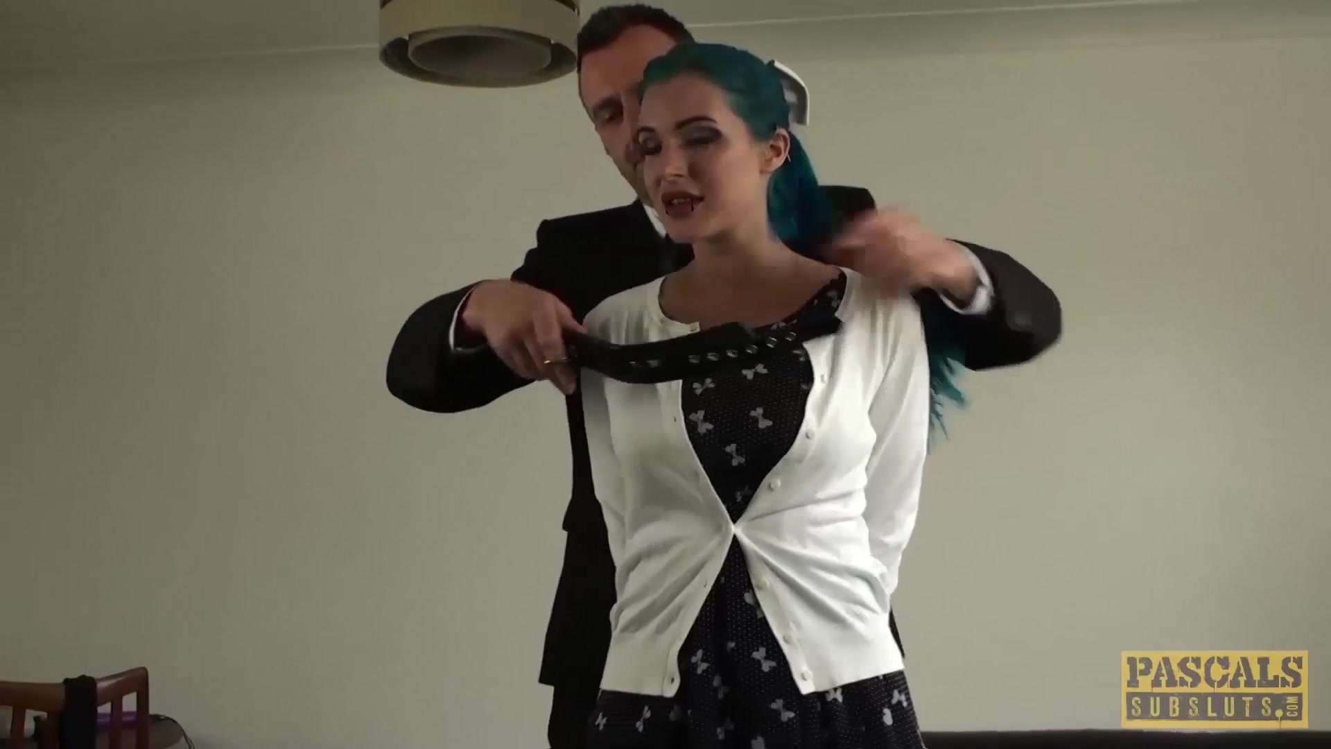 Alexxa Vice double penetrated and punished in hard theeway