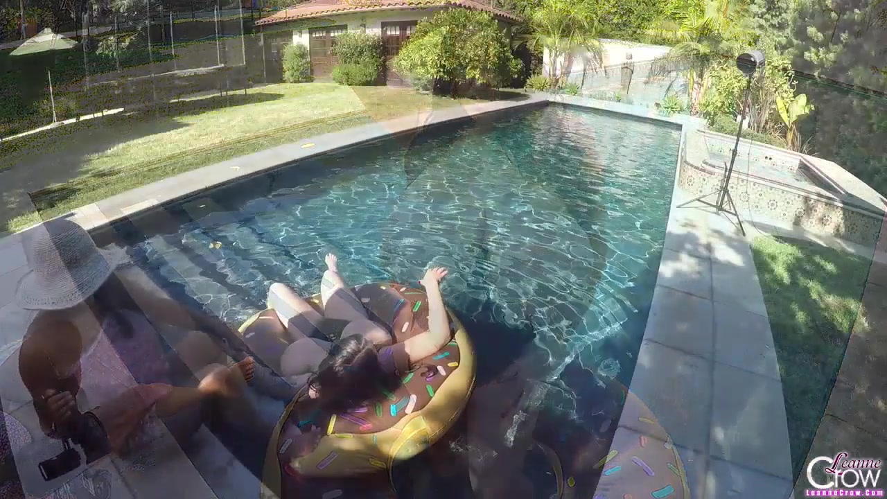 Leanne Crow - Bts Pool Floaties Gopro 1