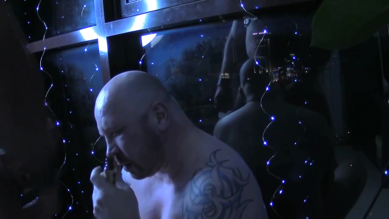 Muscul Alpha Male With Big Fat Dick Hard Skull Fuck And Destroys Throat At The Panoramic Window