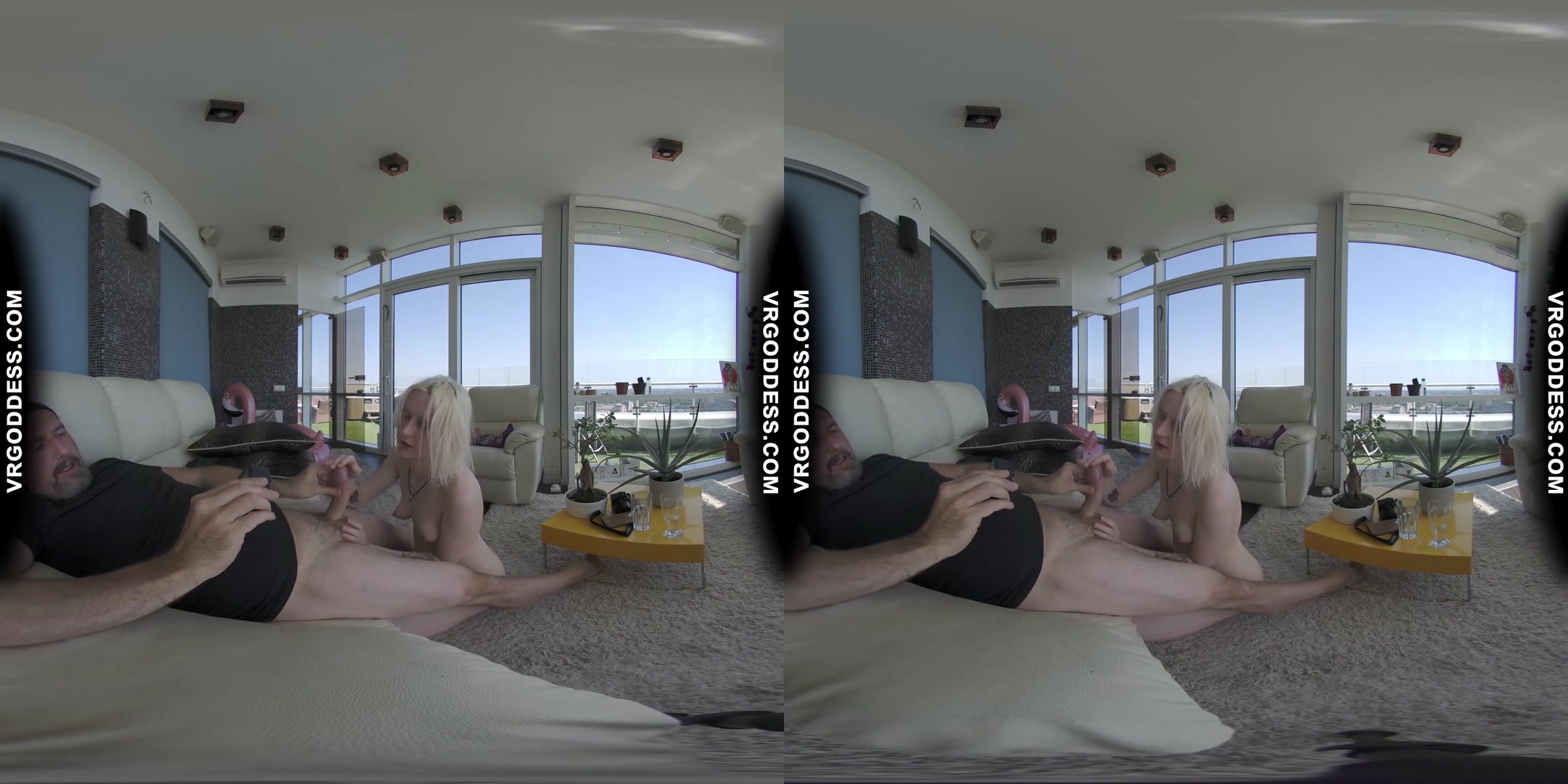 Skinny Pale Ingrida Giving Me Risky Public Rooftop Blowjob Getting Caught Letting Me Cum On Her Tits