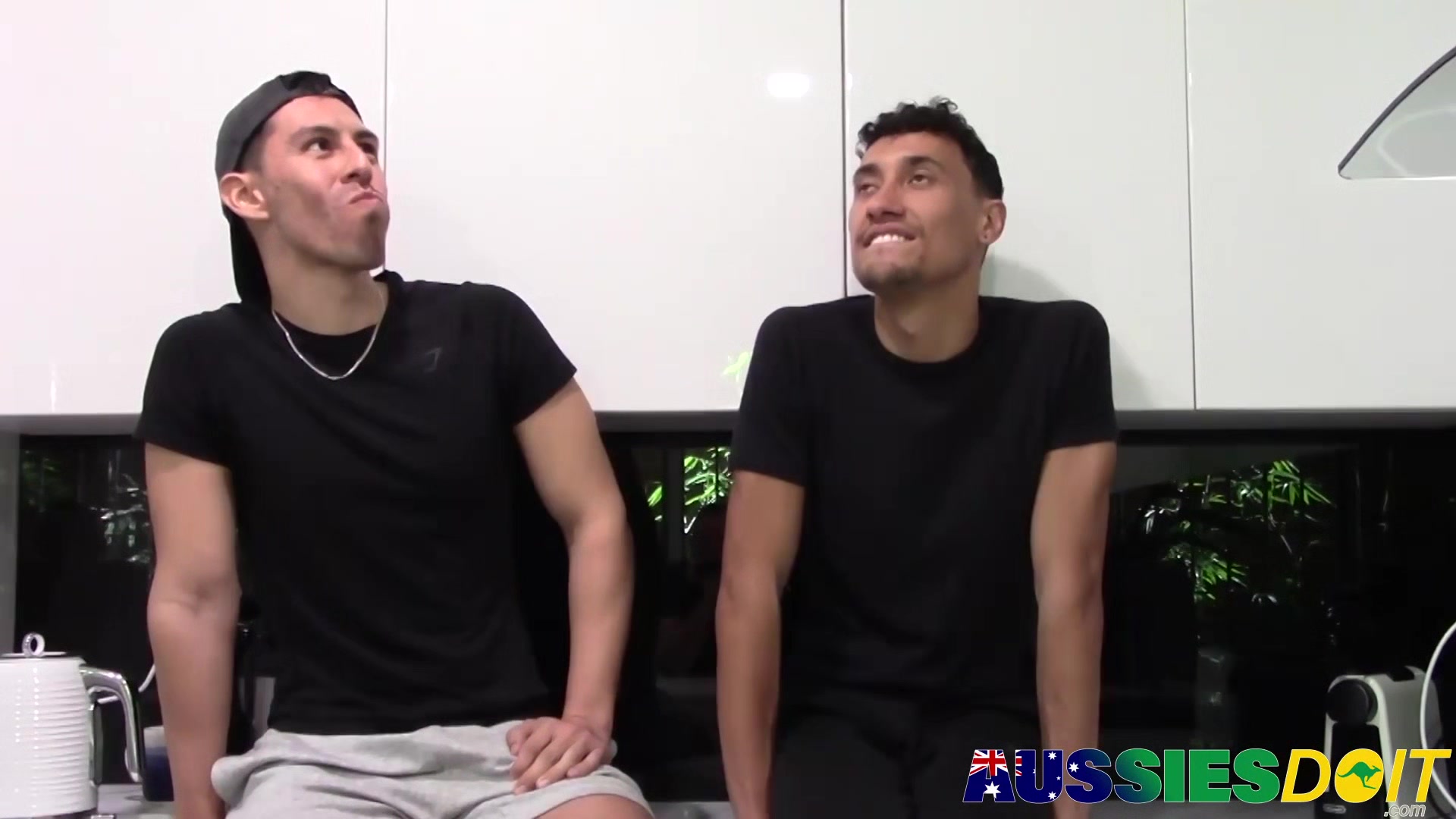 Hung Aussie Larken Sucks Kaleb Hard Dick Before Riding