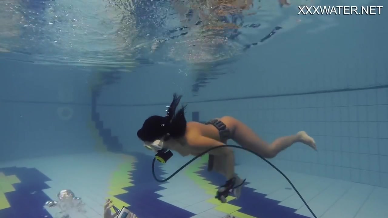 Hottest Euro Babes Alone And Naked In The Outdoor Pool Filming Each Other