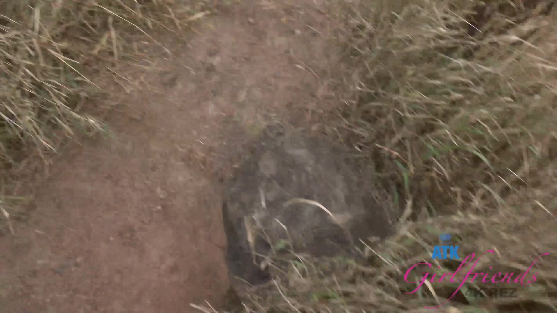 On A Short Hike Megan Gets A Little Naughty, And Pees For You To Watch