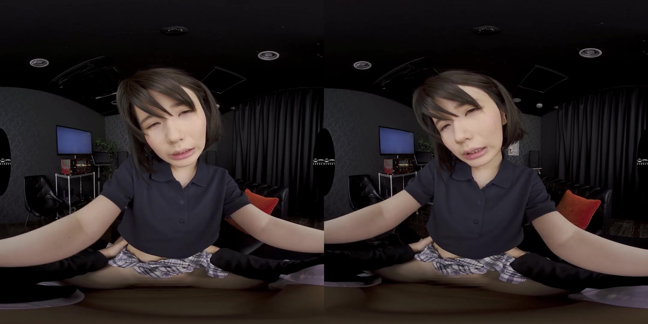Locked in the Karaoke Box Sex Club; Horny Japanese teen 18+ One on One Hardcore