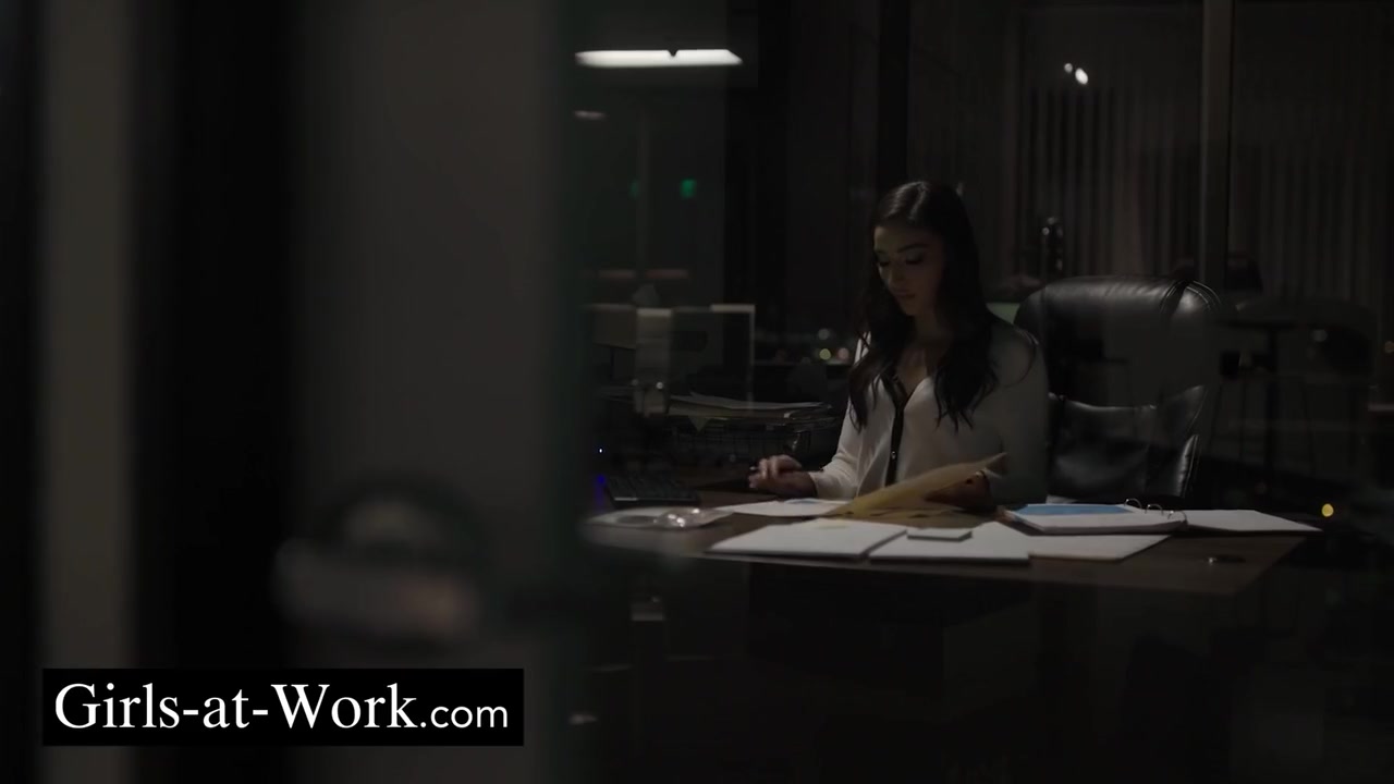 At The Office With The Sexy Secretary With Emily Willis