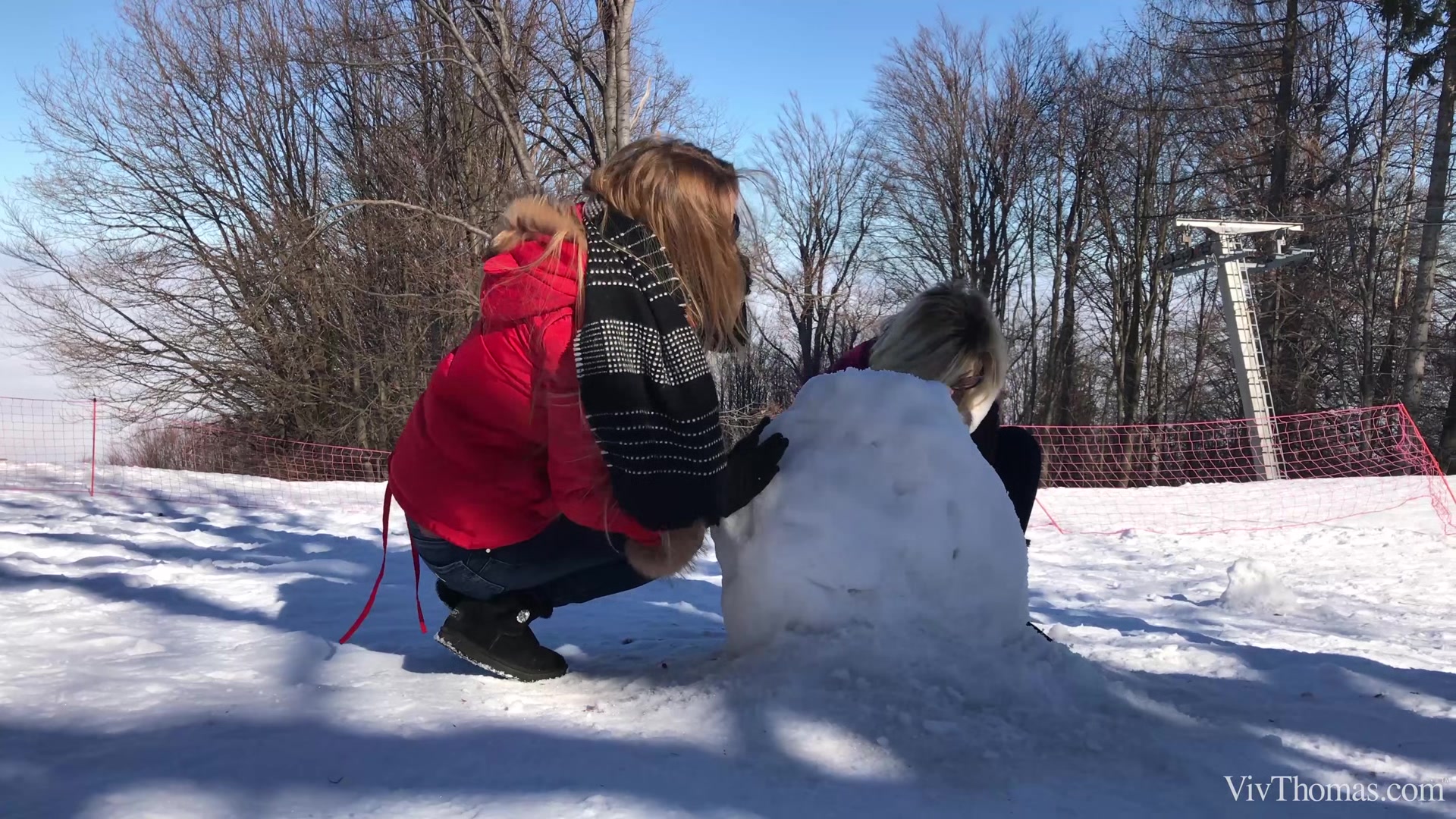 Winter Warmers 2 - Snow Angels - Candy Alexa & Vicky Love - VivThomas