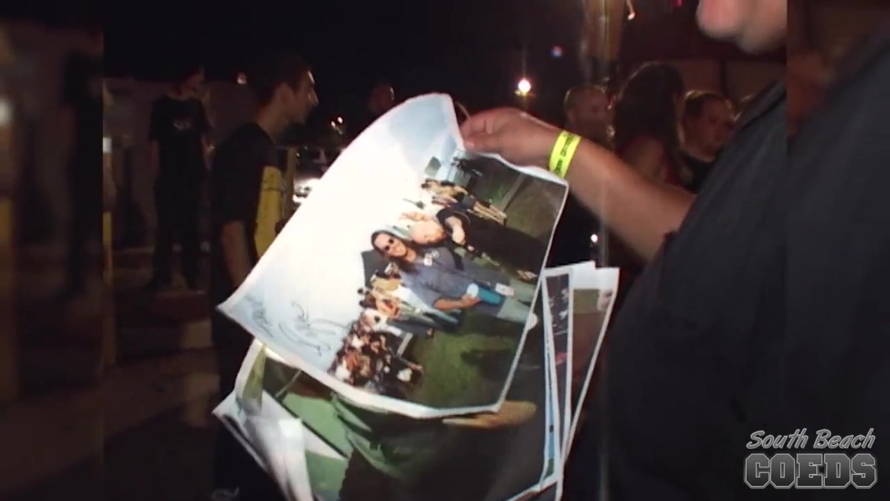 Getting Girls To Show Their Tits Back Stage With The Band Soil - SouthBeachCoeds