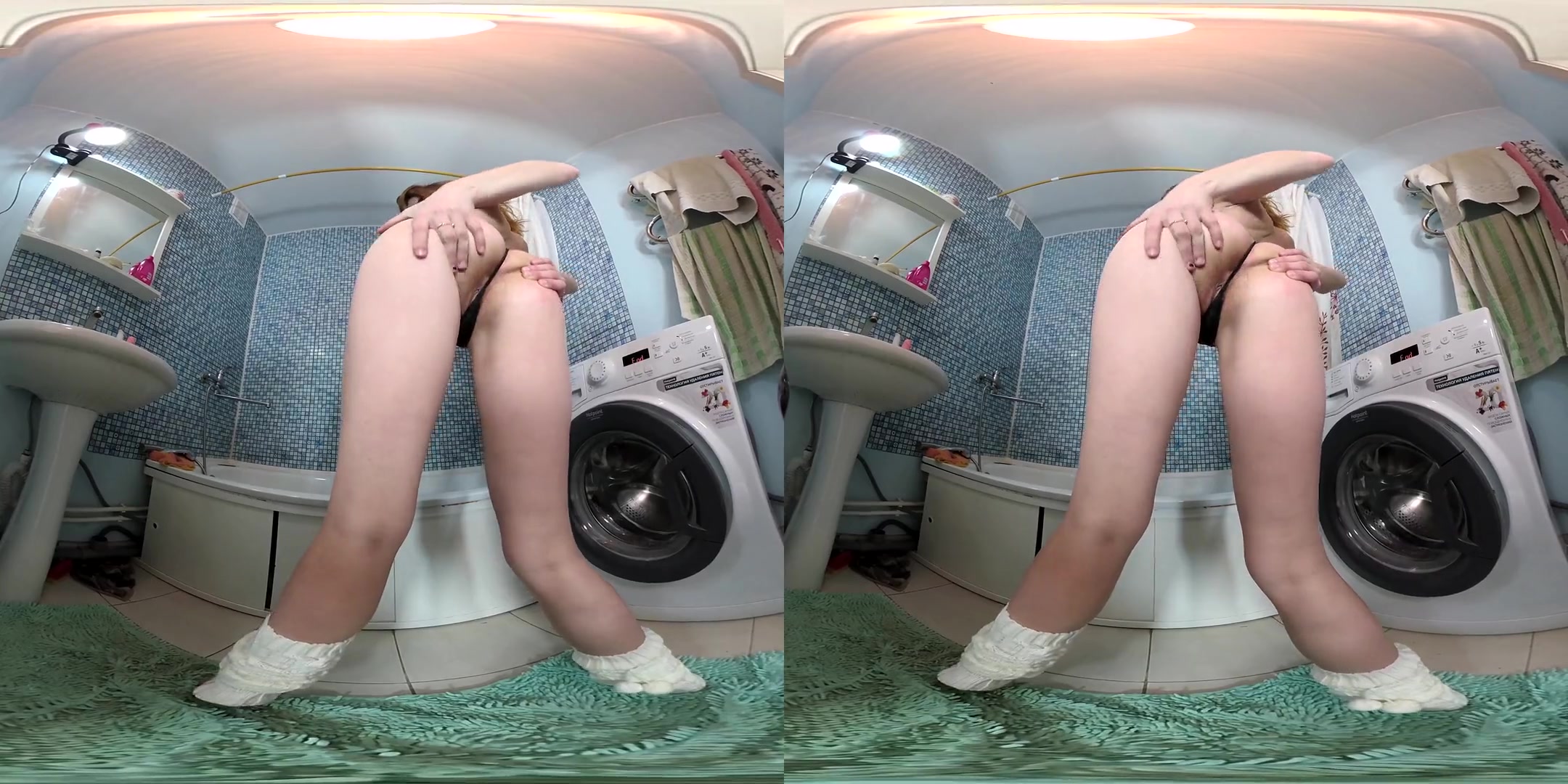 Lida in Lida in the Bathroom at the Morning - VRmodels
