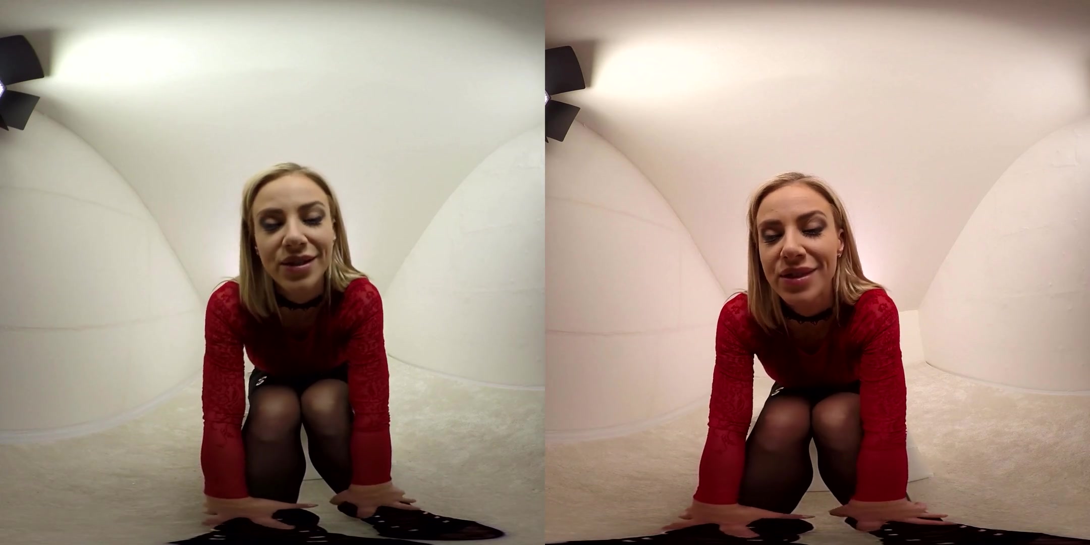 Natalie Cherie in Blonde Nathaly Cherie Cums on Her Vibrator - BravoModelsMedia