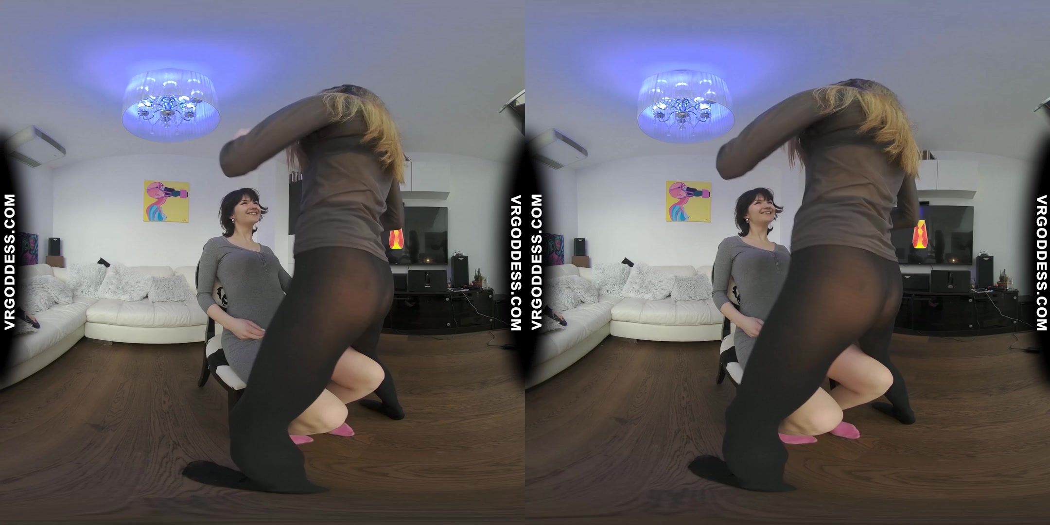 Hot Milf Josie Striptease Dances For New Girl Sofie Uses Dildo On Her Creamy Pussy