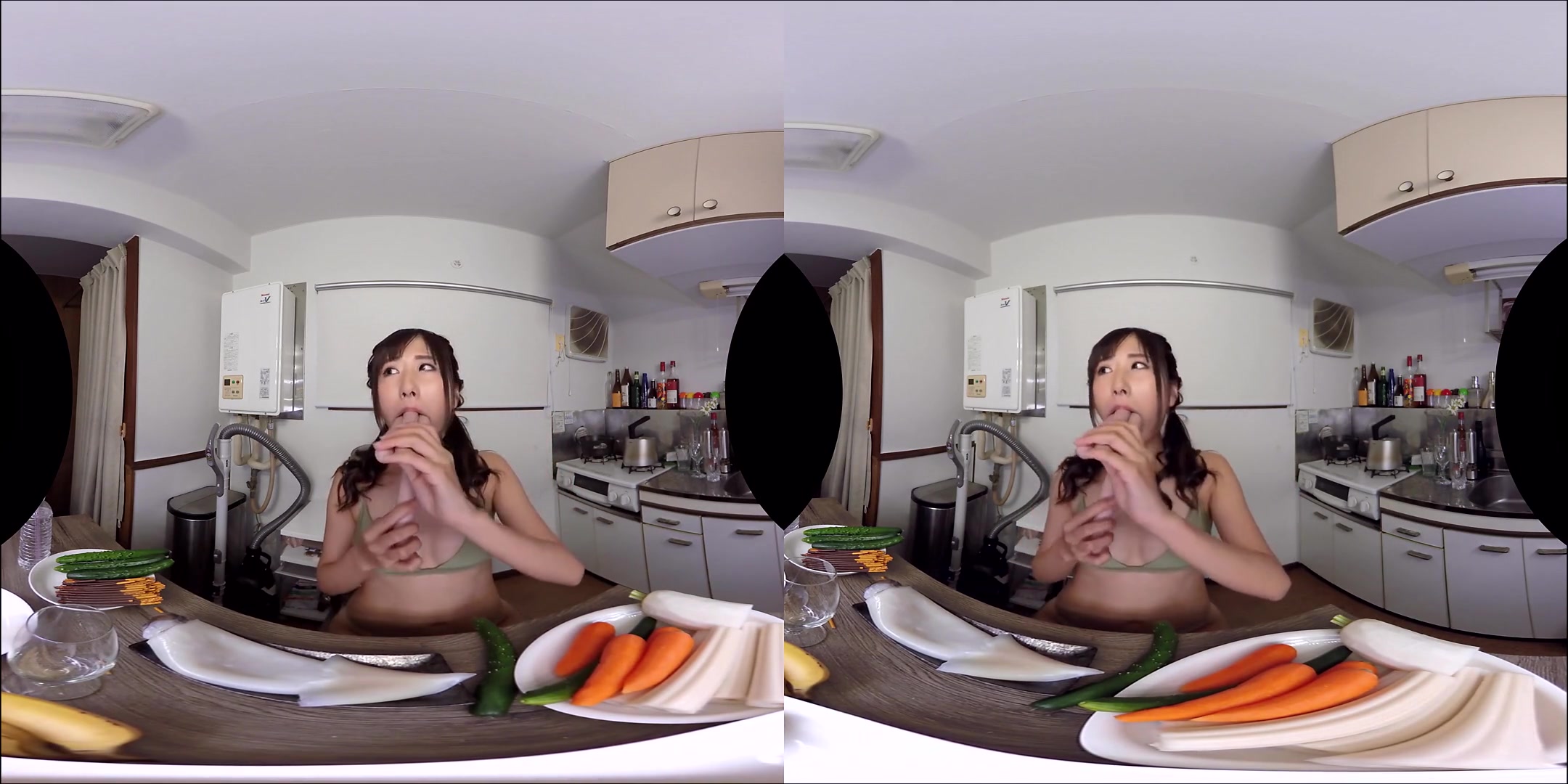 Kotomi Soramame in Kotomi Soramame Kotomi Soramame Stuffs Her Face - ParellalWordle