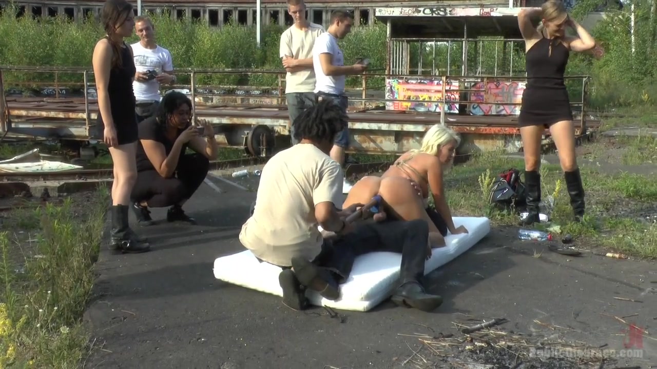 Cheap Whore Sells Her Gaping Hole To The Lowest Bidder - PublicDisgrace