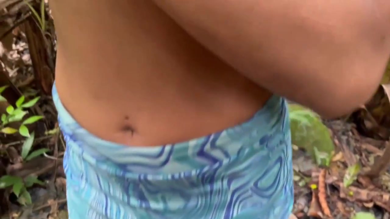 Mirella Diniz Was Lost In The Waterfall When The Perverted Cameraman Found Her