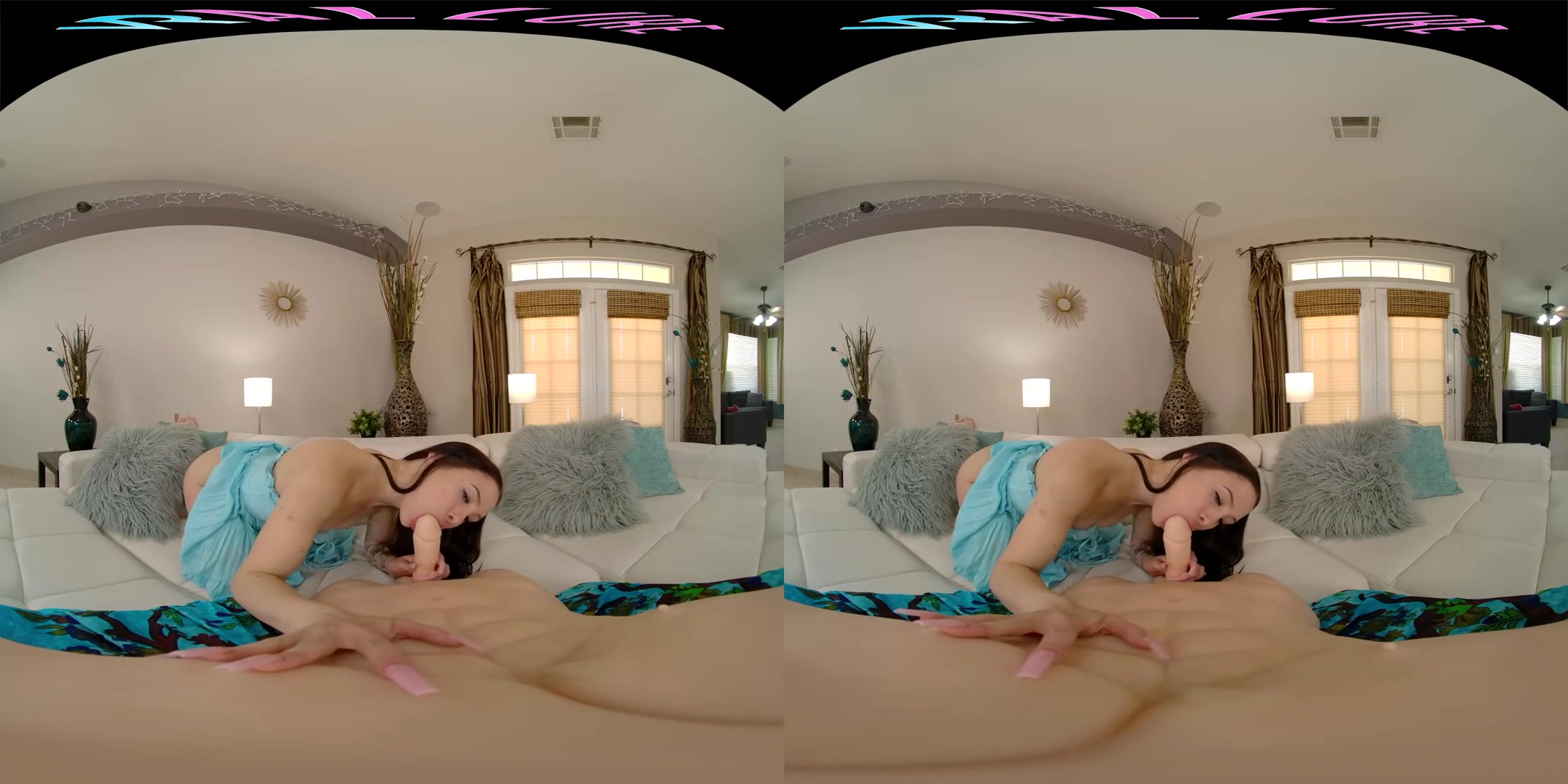 Lay Back And Relax - Petite Brunette Riding Dick
