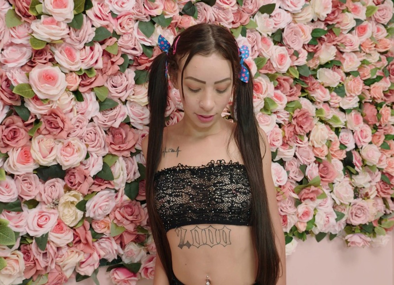 Beautiful latina Gih Spanic gets hard anal fucked by monster