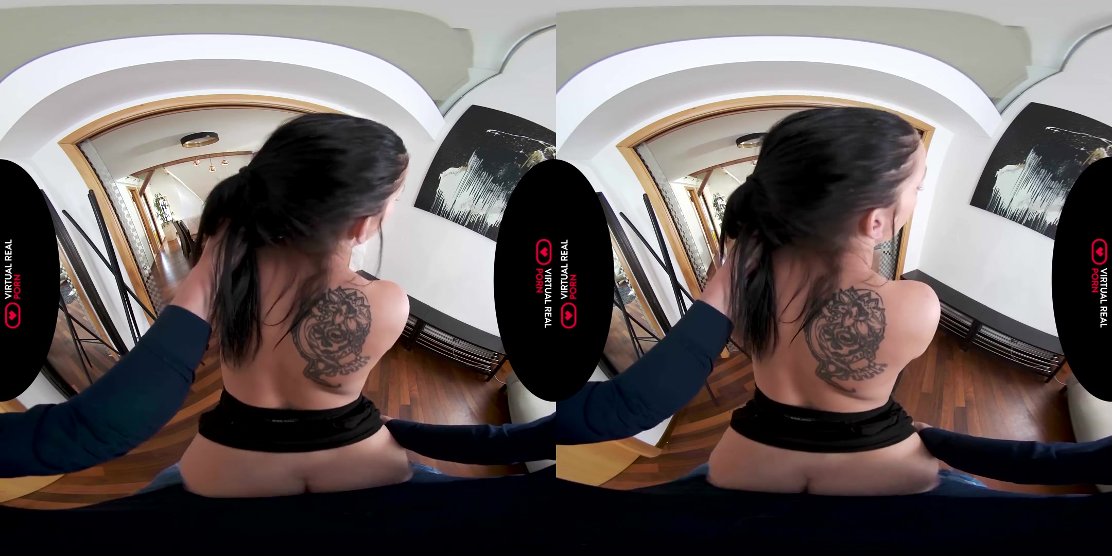 Open House - Public Sex with Your Busty Brunette Girlfriend