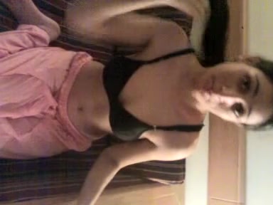 Amazing Indian babe stripping in front of her webcam