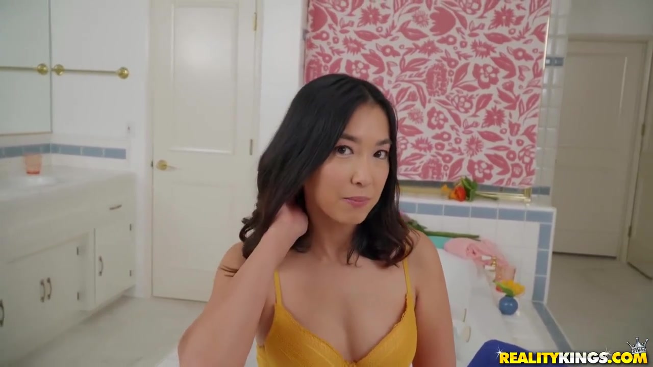 Soap, Loofah, And A Big Ol Cock For Asian Pov