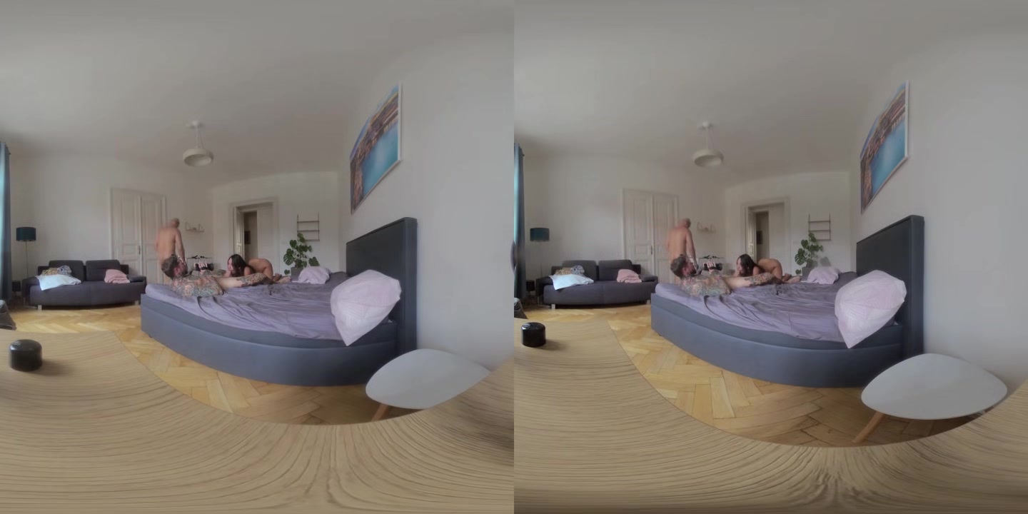 PAWG Passionate Sex Threesome w Oral & Anal Creampie - PornoDanVR