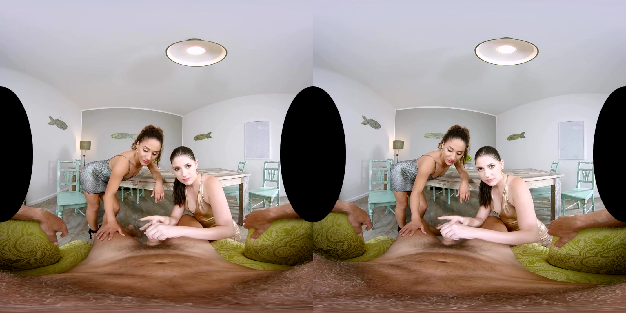 Miranda Miller & Liv Revamped in Clothed Females - POV - RealityLovers