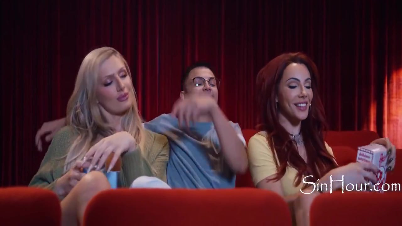 Chips, Popcorn, And Cockcorn Surprise 6 Min With Ariel Demure, Ariel Venus And Jade Venus