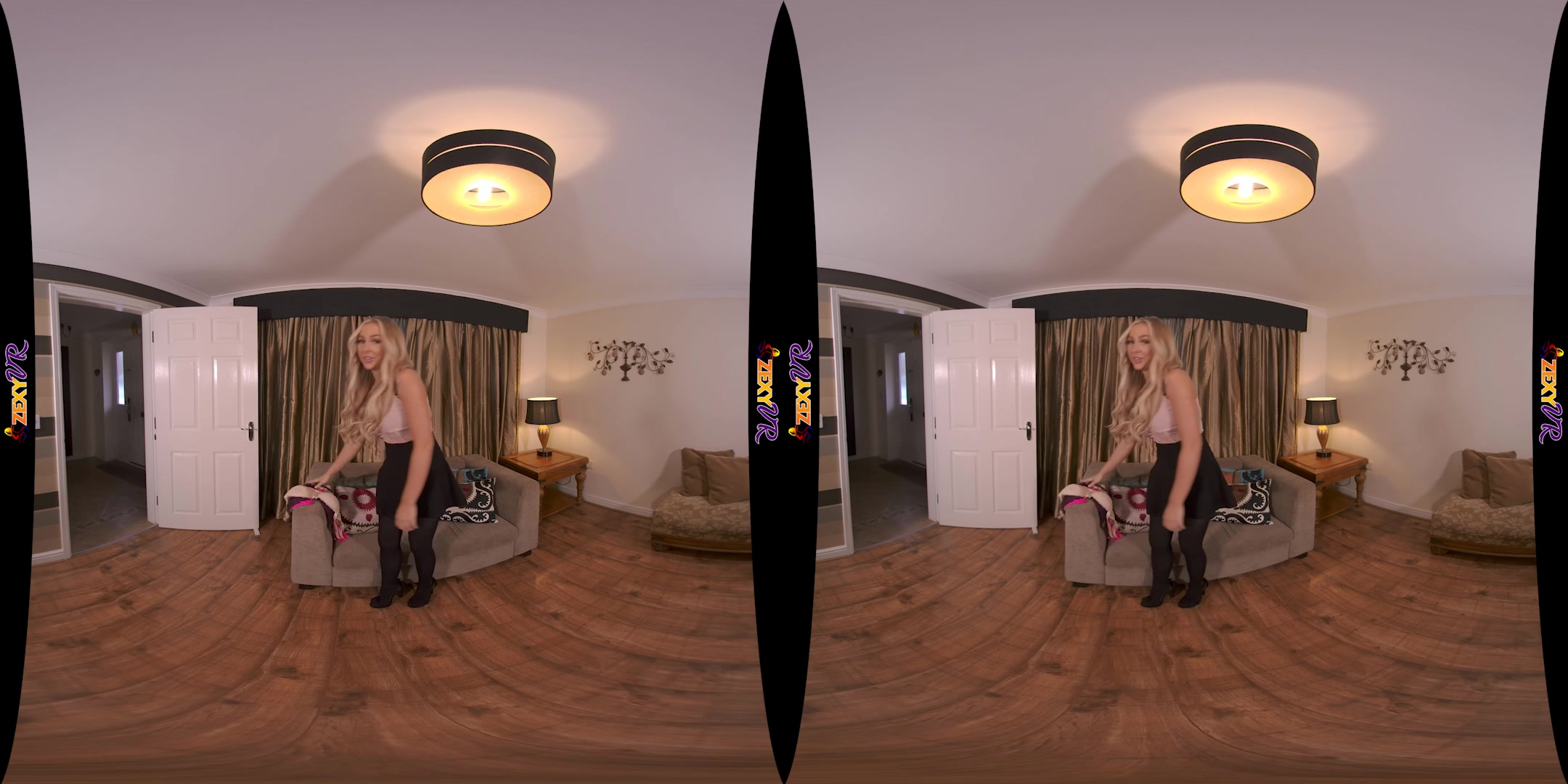 Naughty Courtesy featuring Bethany Morgan - ZexyVR