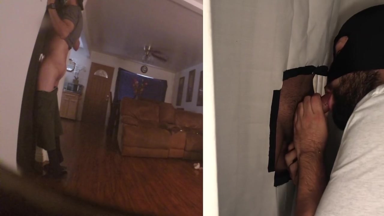 Straight Horny College Latino Gets Drained At Glory Hole