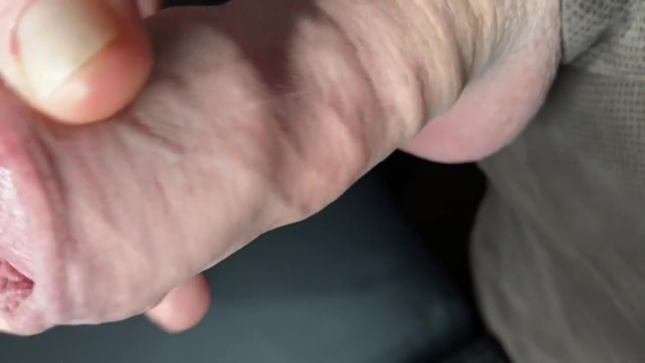 Enormous Uncircumcised Mushroom Shaped Pecker Ejaculating And Moaning