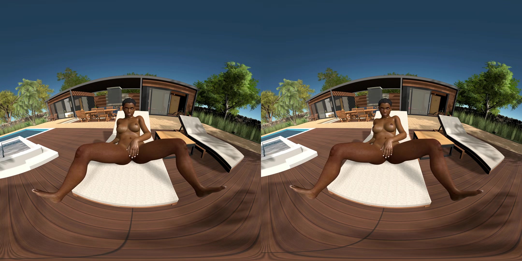 Fvr - 18 - Funtime At The Poolside - With Dahlia