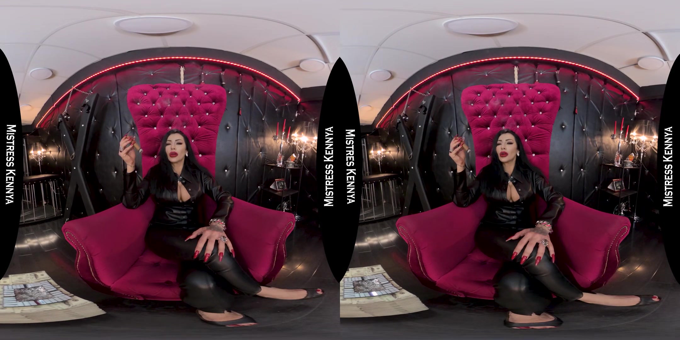 Mistress Kennya - SPH Verbal Humiliation Power Exchange Cigar Smoking Cuckolding - Professional Domme in Charge
