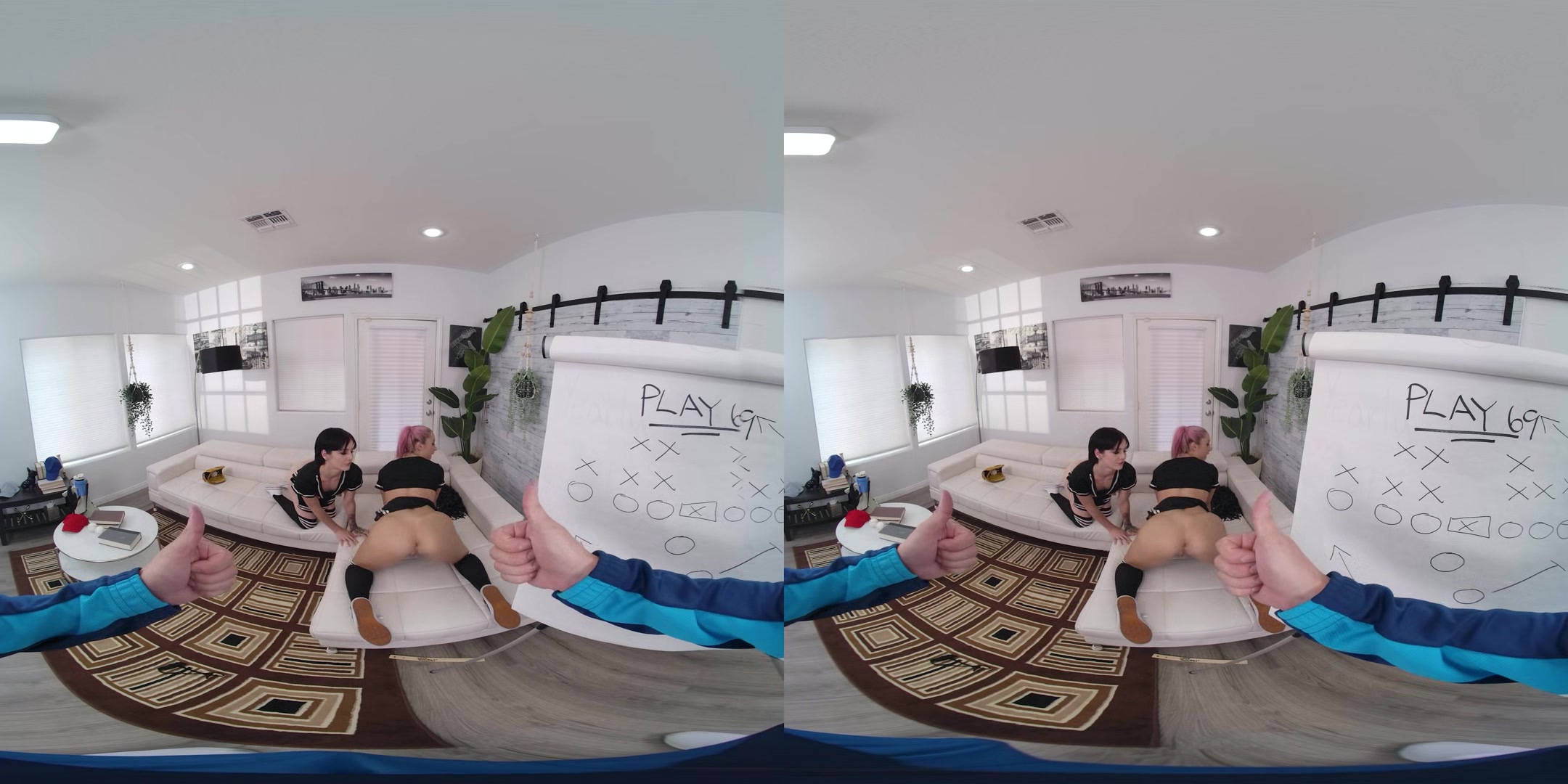 Threesome: Cheerleaders of your Team 3