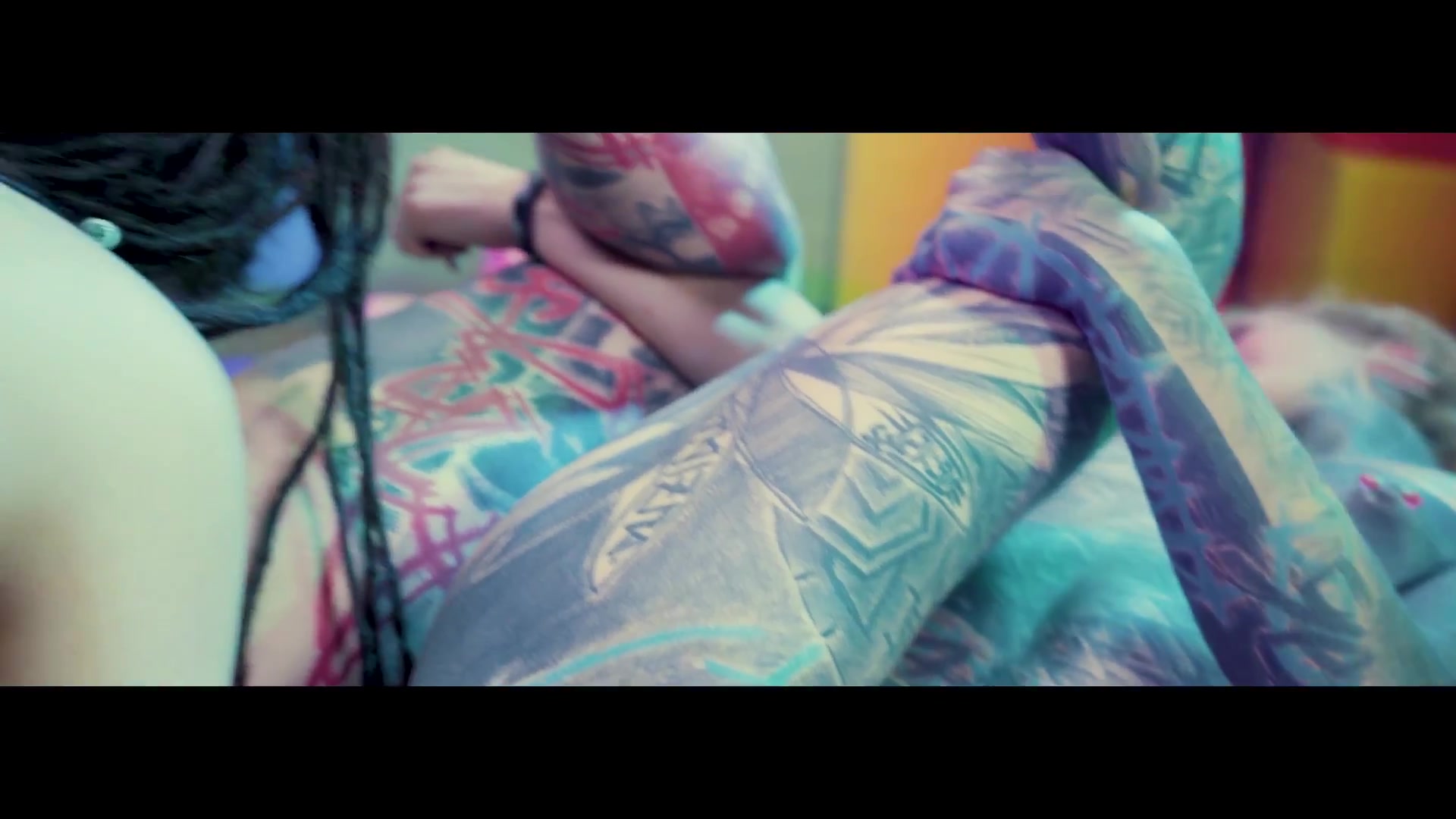 Crazy Double Anal Fisting Action, Alternative teens 18+ Lesbian Threesome