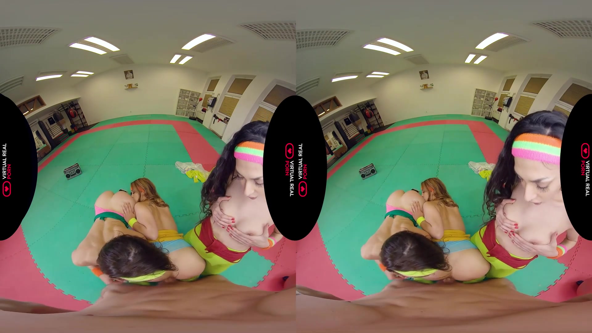 In the Back of Aerobics - VirtualRealPorn