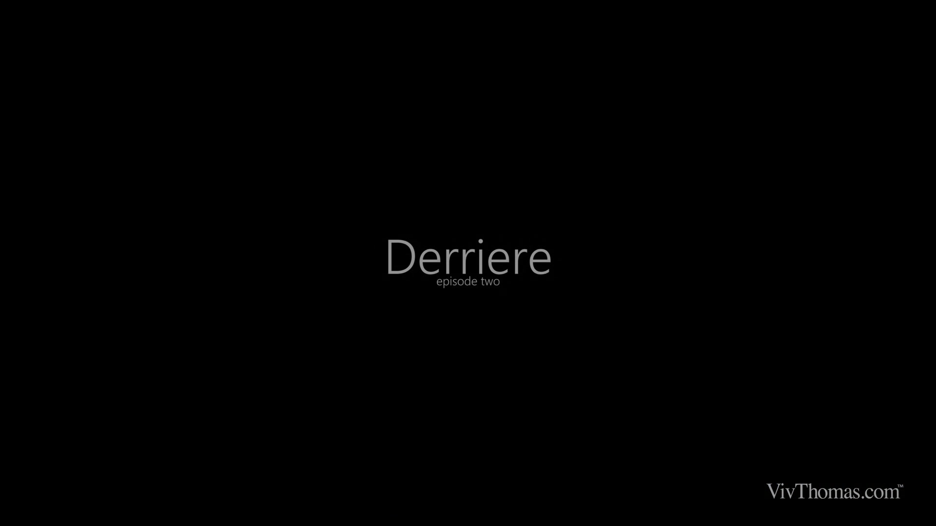 Derriere 2 - The Attic - Luna Corazon & Shrima Malati - VivThomas