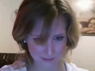 Hot blonde gal dancing and stripping on webcam