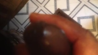 spitting on my cock like a girl would suck blowjob...